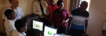 Robert Tabula working on 5 sites in Western Uganda: March 2022
